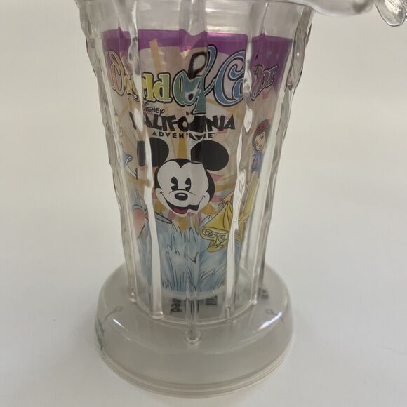 Walt Disney WORLD OF COLOR Cup Light Up Waves Tumbler California Adventure LOT 2 - Picture 3 of 14